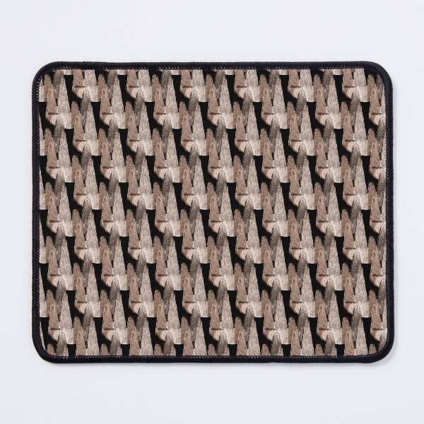 Item preview, Abstract Vertical Mountain Landscape Pattern in Brown designed and sold by Artistestella.