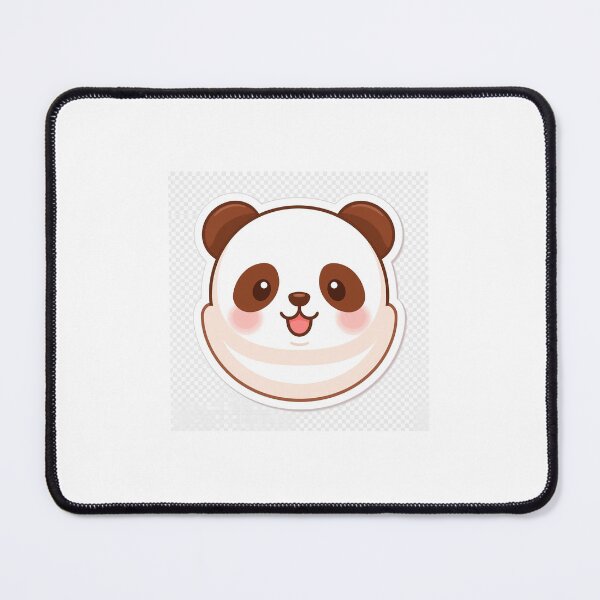 Item preview, Panda Face Cute Sticker designed and sold by Teewave-Ashish.