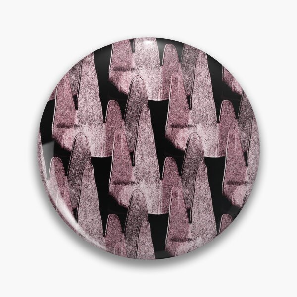 Item preview, Abstract Vertical Mountain Landscape Pattern in Pink designed and sold by Artistestella.