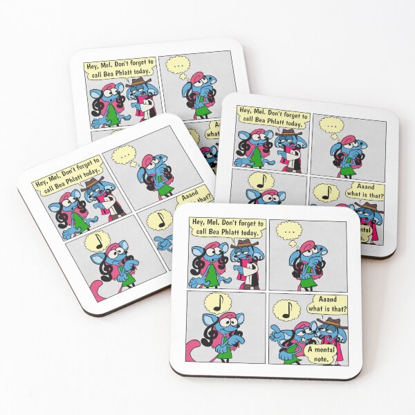 Item preview, The Crotchets Mental Note Comic designed and sold by Dulceybot.