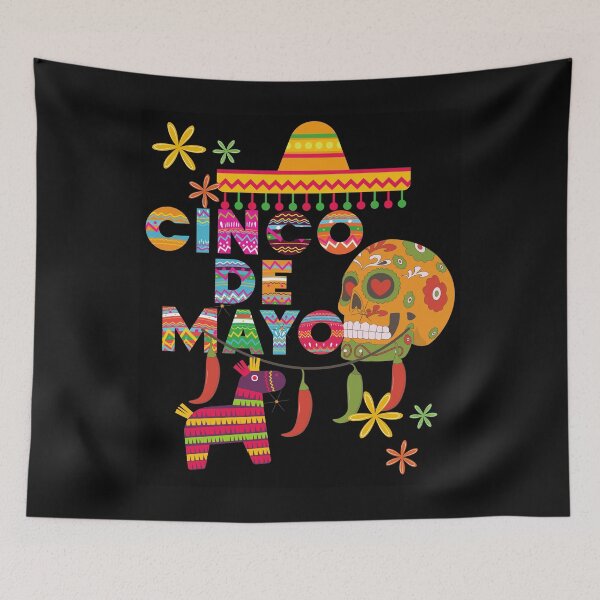Item preview, Festive Cinco de Mayo Party Colorful Design designed and sold by EarthArtDesigns.