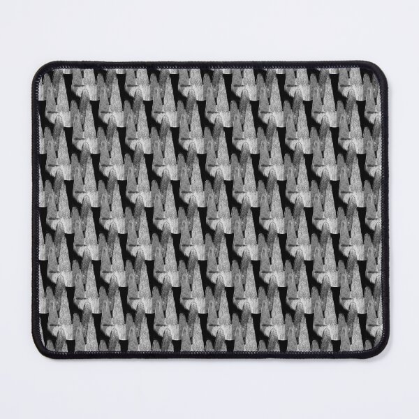 Item preview, Abstract Vertical Mountain Landscape Pattern in Gray designed and sold by Artistestella.