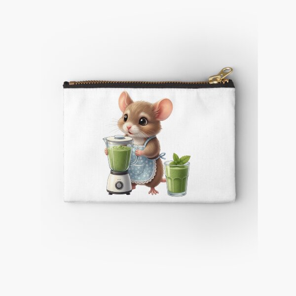 Item preview, Cute Mouse Making a Green Smoothie in Blender - Cute Mouse & Hobbies Series designed and sold by EnlightArt.