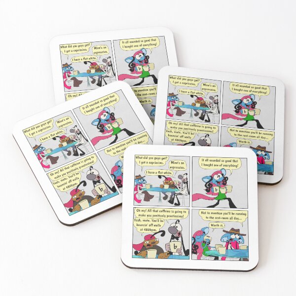 Item preview, The Crotchets Coffee Shop Comic designed and sold by Dulceybot.