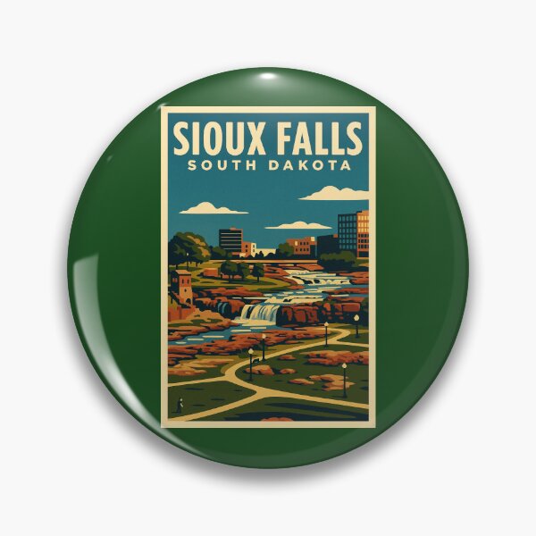 Item preview, Sioux Falls  designed and sold by Broken Antler Designs .
