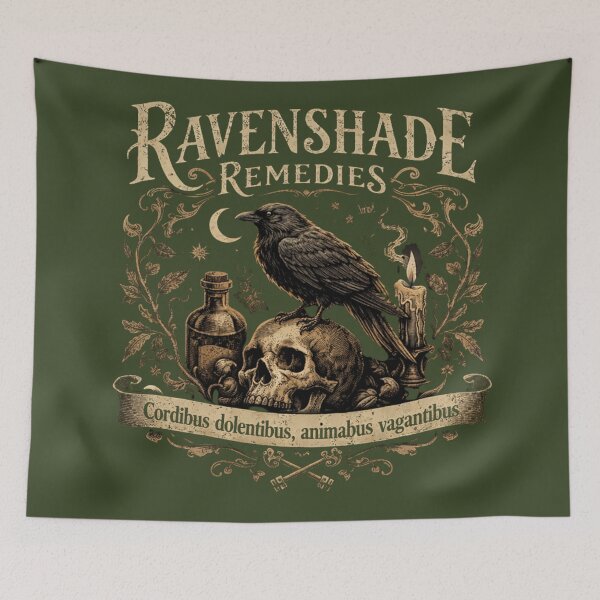 Item preview, Ravenshade Remedies - For Hearts That Ache and Spirits That Linger designed and sold by ArtbyClarkie.
