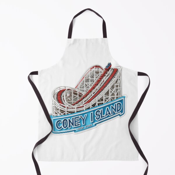 Item preview, Vintage Coney Island Cyclone Brooklyn Travel Decal - Classic Wooden Roller Coaster New York Amusement Park Retro Badge designed and sold by Blurbean.