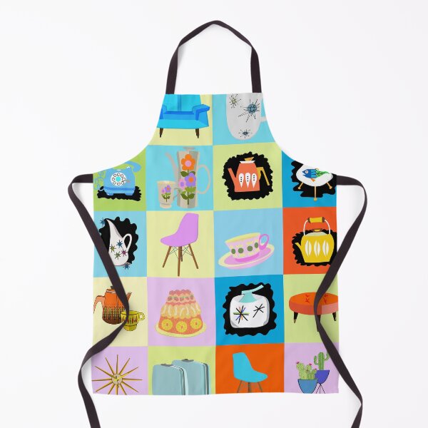 Item preview, Mid-Century Charm: Retro Collage of Whimsical Objects designed and sold by MidModMagic.