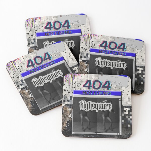 Item preview, 404 Not Found Retro Window Aesthetic Art designed and sold by HIGHSQUARE.
