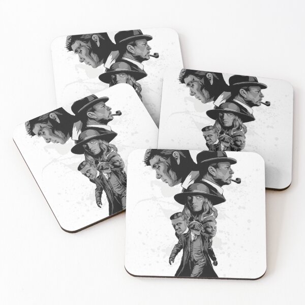 Item preview, Black and White British Gangster Portrait Art designed and sold by HIGHSQUARE.