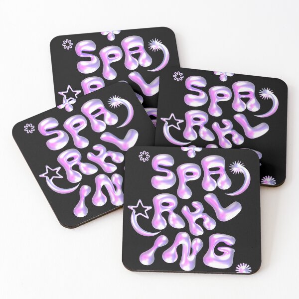 Item preview, Sparkling — 3D Shiny Typography Aesthetic Design designed and sold by HIGHSQUARE.