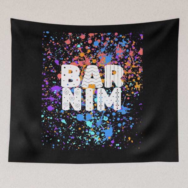Item preview, Neon Paint Splatter Barnim Good Vibes 90s Retro Style Design designed and sold by lang-popart.