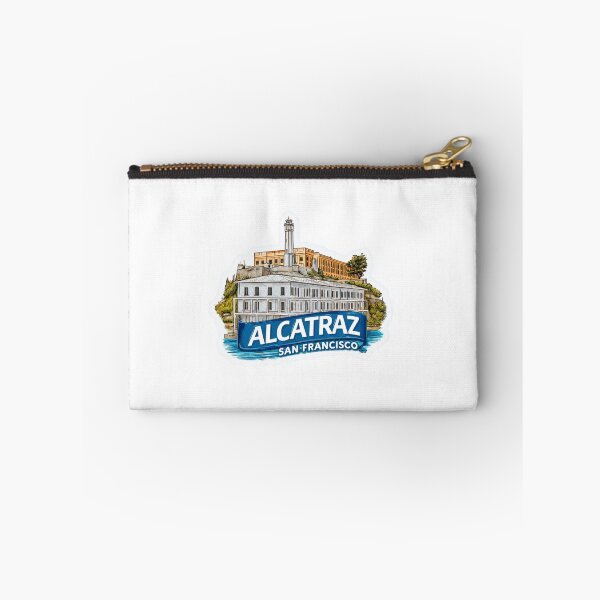 Item preview, Alcatraz San Francisco Bay Vintage Decal - Atmospheric Federal Prison Island   California Historic Landmark designed and sold by Blurbean.