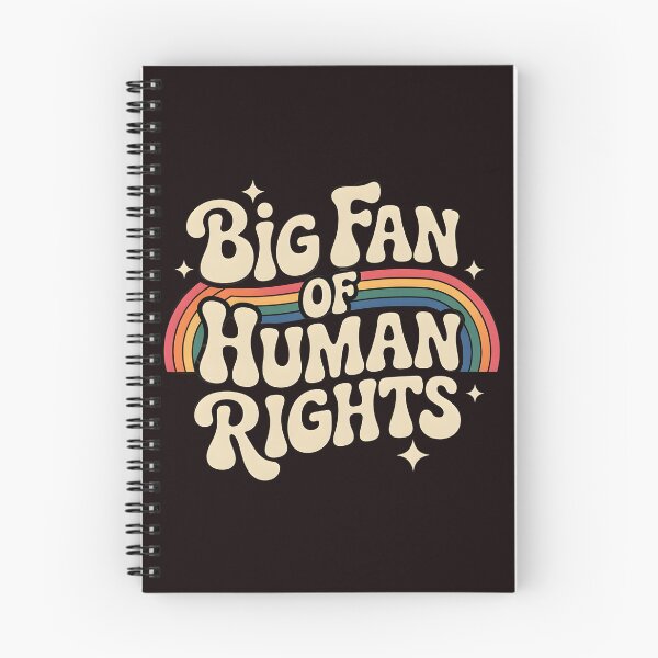 Item preview, Big Fan of Human Rights – Social Justice Retro Statement designed and sold by Redgiant87x.