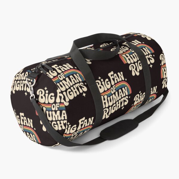 Item preview, Big Fan of Human Rights – Social Justice Retro Statement designed and sold by Redgiant87x.