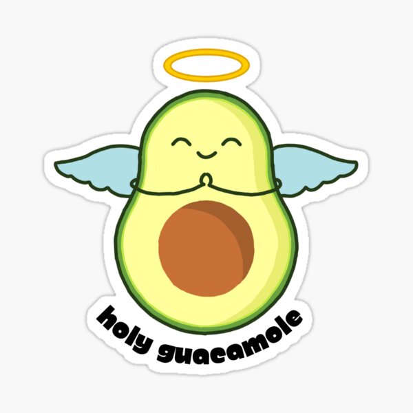Holy Guacamole Sticker