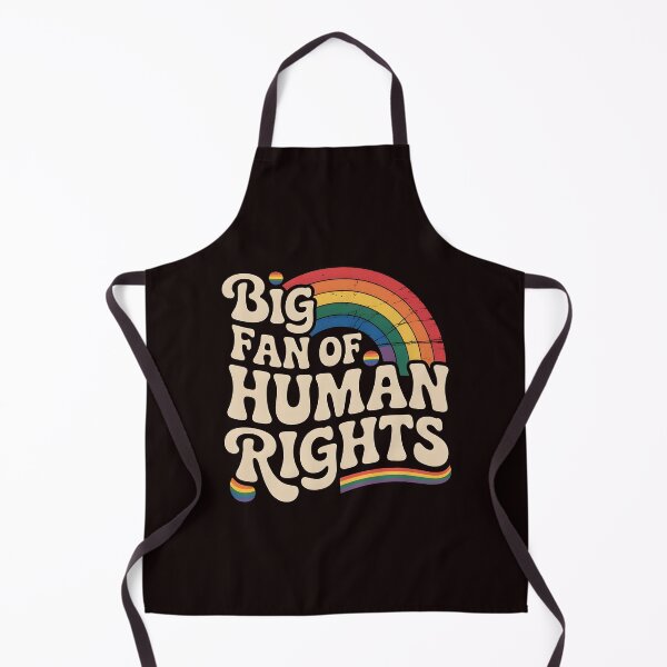 Item preview, Big Fan of Human Rights – Vintage Rainbow Equality Statement designed and sold by Redgiant87x.