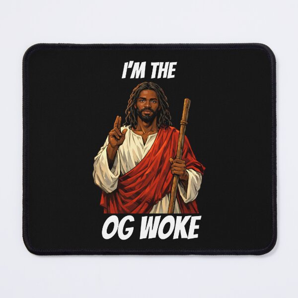 Item preview, OG Woke Jesus designed and sold by Cut & Paste Productions.