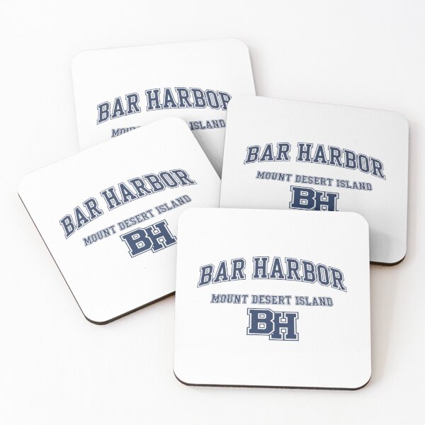 Item preview, Bar Harbor Mount Desert Island Maine BH Varsity Logo designed and sold by Rhythm Thru Art .