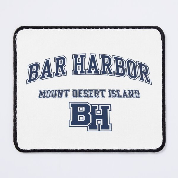 Item preview, Bar Harbor Mount Desert Island Maine BH Varsity Logo designed and sold by Rhythm Thru Art .