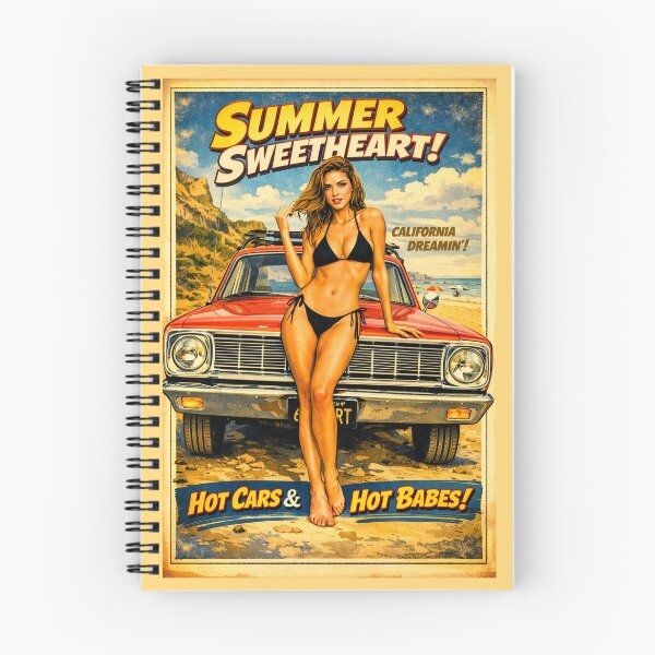 Aperçu de l'œuvre Affiche Mopar « Amoureux de l'été » créée et vendue par SteadyRolling.
