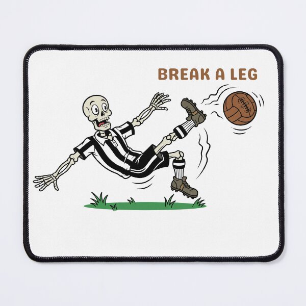 Item preview, Literal Break A Leg - Funny Skeleton Football Soccer designed and sold by STARLIGHTS.