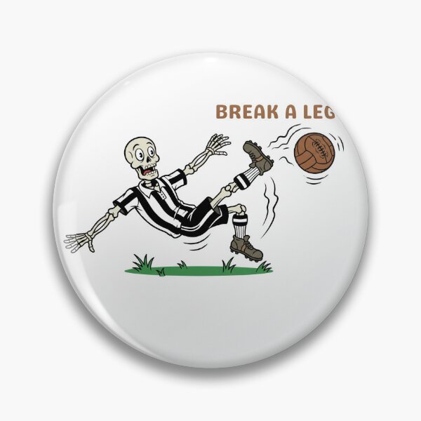 Item preview, Literal Break A Leg - Funny Skeleton Football Soccer designed and sold by STARLIGHTS.