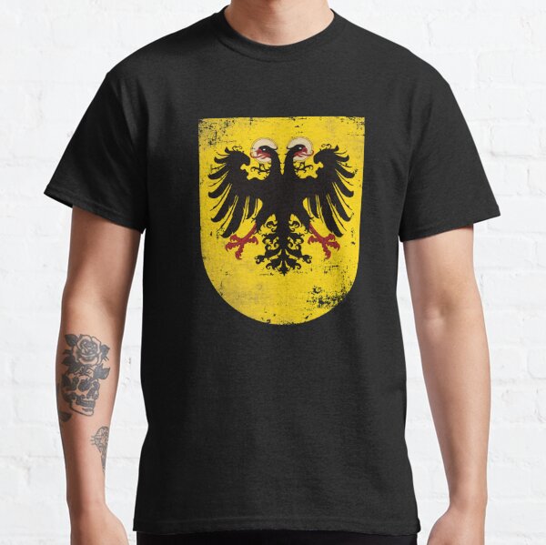 Doppelköpfiges Adlerwappen des Heiligen Römischen Reiches Classic T-Shirt