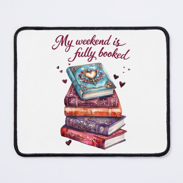 Item preview, My weekend is fully booked designed and sold by HandicraftArt.