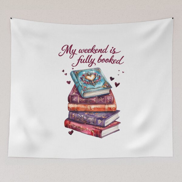 Item preview, My weekend is fully booked designed and sold by HandicraftArt.