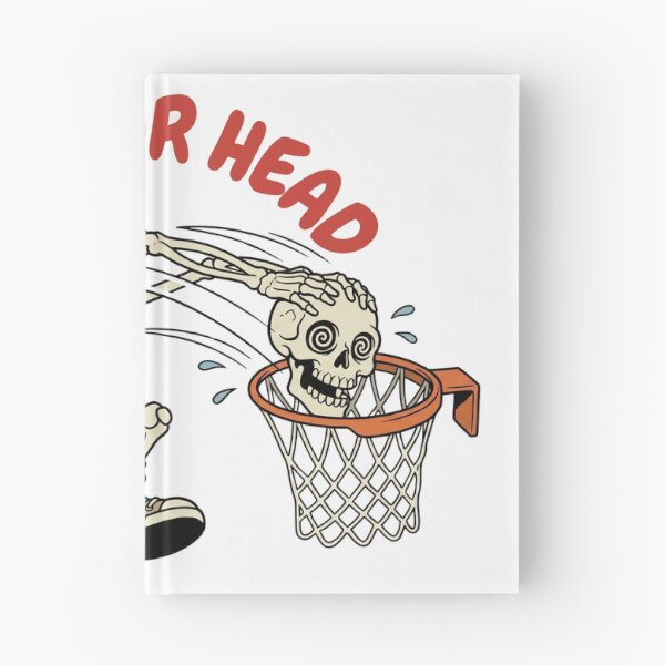 Item preview, Use Your Head - Funny Skeleton Basketball Slam Dunk designed and sold by STARLIGHTS.