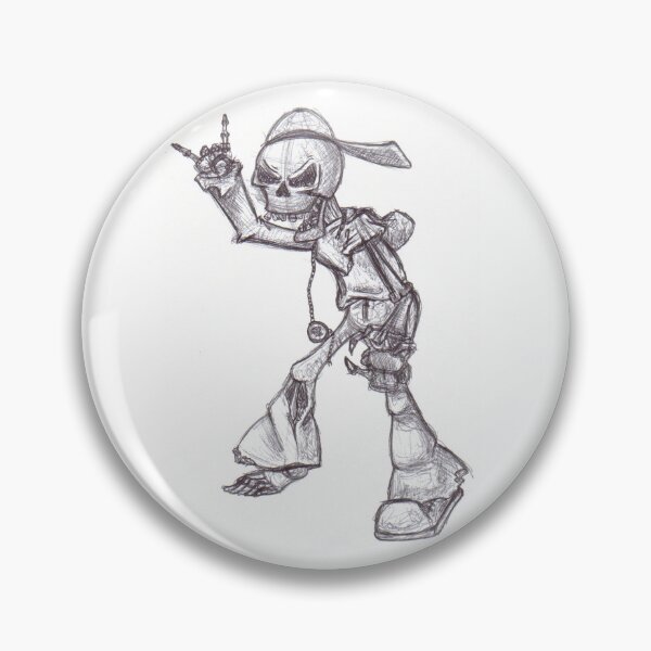 Item preview, Gangsta Skeleton designed and sold by Dulceybot.