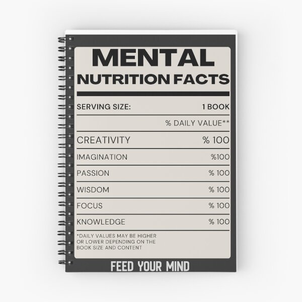 Item preview, Literature nutrition facts designed and sold by ASarcasticSage.
