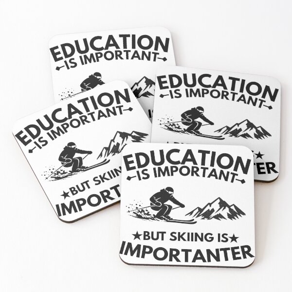 Item preview, Skiing is Importanter designed and sold by Skeeski.
