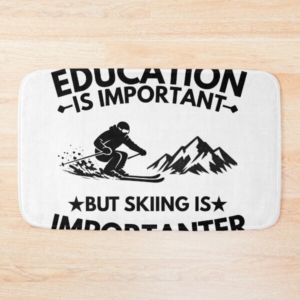Item preview, Skiing is Importanter designed and sold by Skeeski.