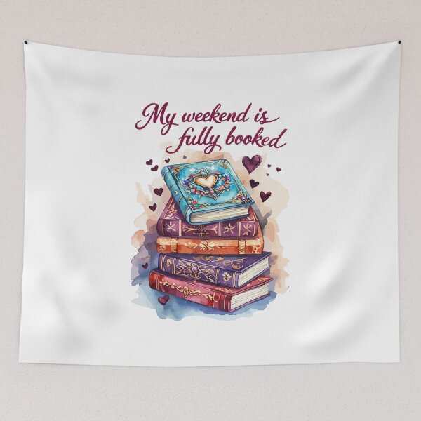 Item preview, My weekend is fully booked designed and sold by HandicraftArt.