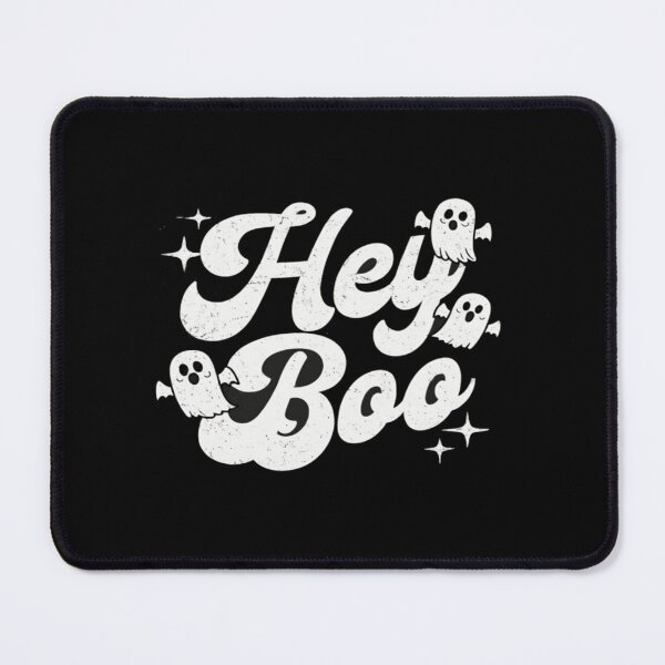 Item preview, Cute Halloween “Hey Boo” Ghost Design – Spooky Cute Ghosts, Vintage Distressed Halloween Aesthetic designed and sold by Bright Nest Studio.