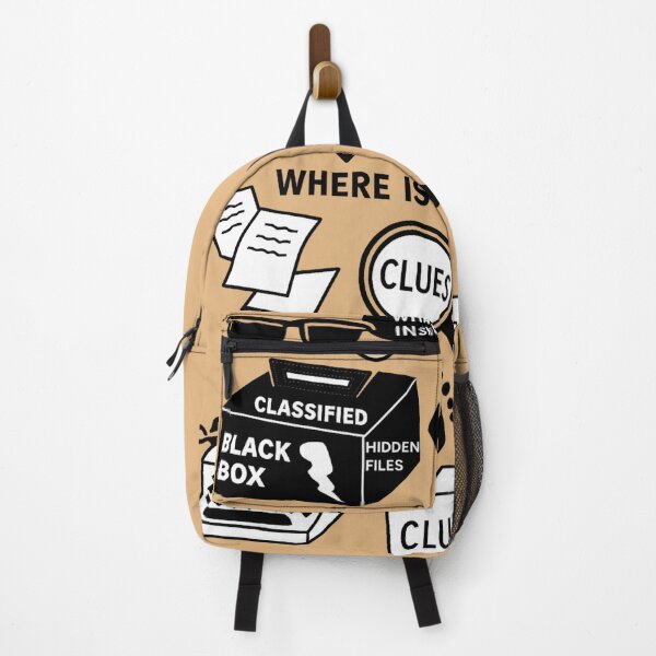 Item preview, The Classified Black Box - Investigative Mystery Art designed and sold by Urban-InkStudio.