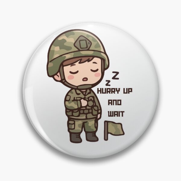 Item preview, Hurry up and wait designed and sold by ThingsbyEesh.