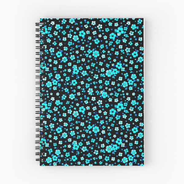 Item preview, Modern Seafoam Green and Navy Floral Abstract Pattern designed and sold by zenjiinspired.