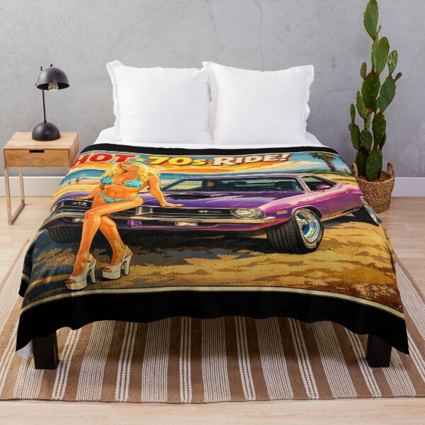 Item preview, Hot 70s Ride Vintage Poster designed and sold by SteadyRolling.
