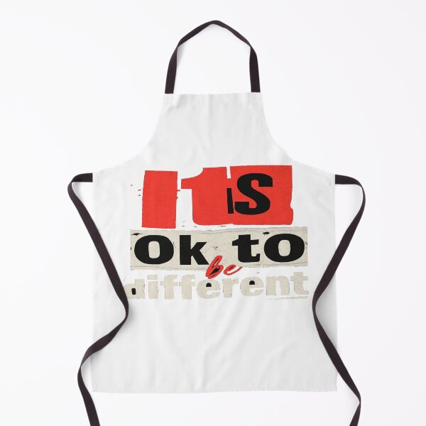 Item preview, It’s OK to Be Different Quote Design – Positive Self‑Love, Inclusivity & Empowerment Typography Art designed and sold by Bright Nest Studio.