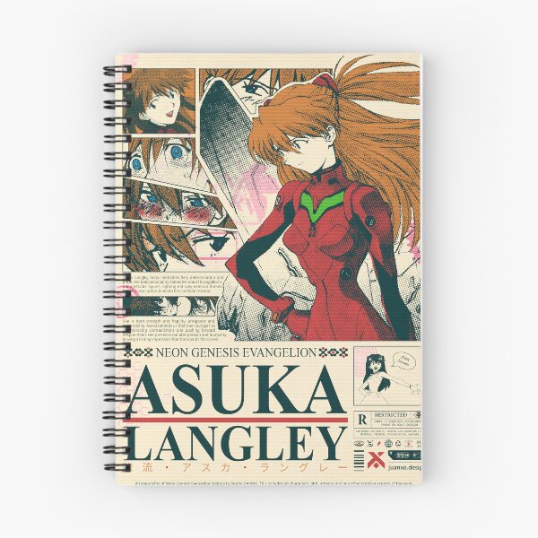 Item preview, Asuka Langley Soryu - Eva 02 | 90s Vintage Bootleg Anime Streetwear designed and sold by Juanxo's Design.