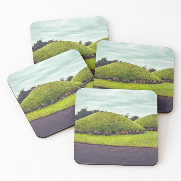 Item preview, Mystical Neolithic Grass Mounds in Ireland designed and sold by AshleyMobleyArt.