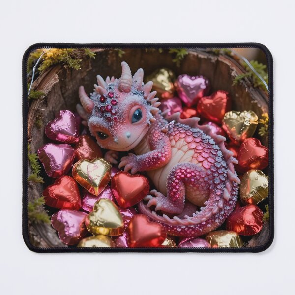 Item preview, Baby Dragonette Valentine's Day Candy Stash designed and sold by ACuriousshoppe.
