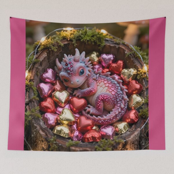Item preview, Baby Dragonette Valentine's Day Candy Stash  designed and sold by ACuriousshoppe.