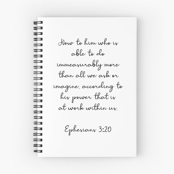 Item preview, Ephesians 3:20 - Now to Him Who is Able to do Immeasurably More designed and sold by corbrand.