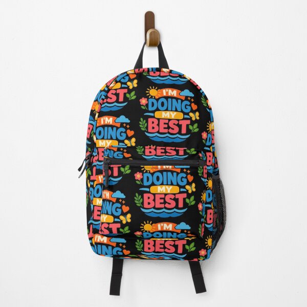 Item preview, Im Doing My Best Positive Motivation Design designed and sold by TeeTimeTreasure.