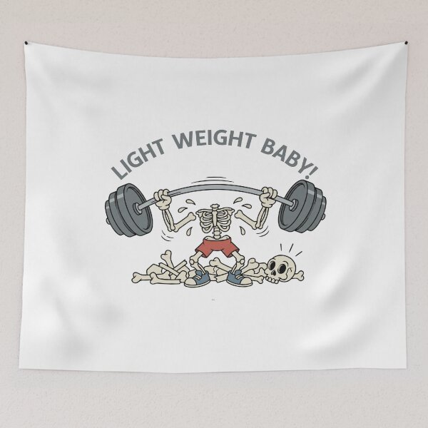Item preview, Dying For Gains - Funny Skeleton Gym Workout designed and sold by STARLIGHTS.