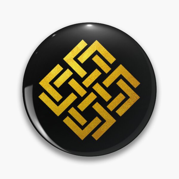 Item preview, Golden Slavic Ancestral Knot Symbol designed and sold by Papier Atelier Art.